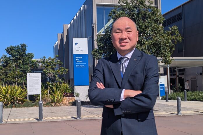 University of the Sunshine Coast Professor of Electrical and Computer Engineering Kenneth (Li-minn) Ang. Picture: UniSC