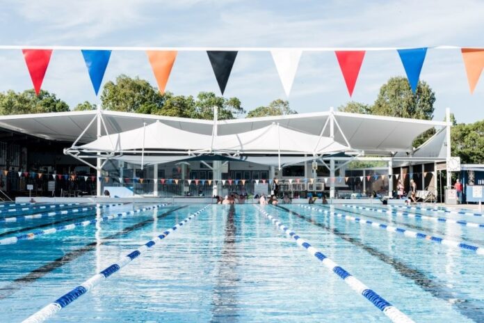 The main pool at the Noosa Aquatic Centre.