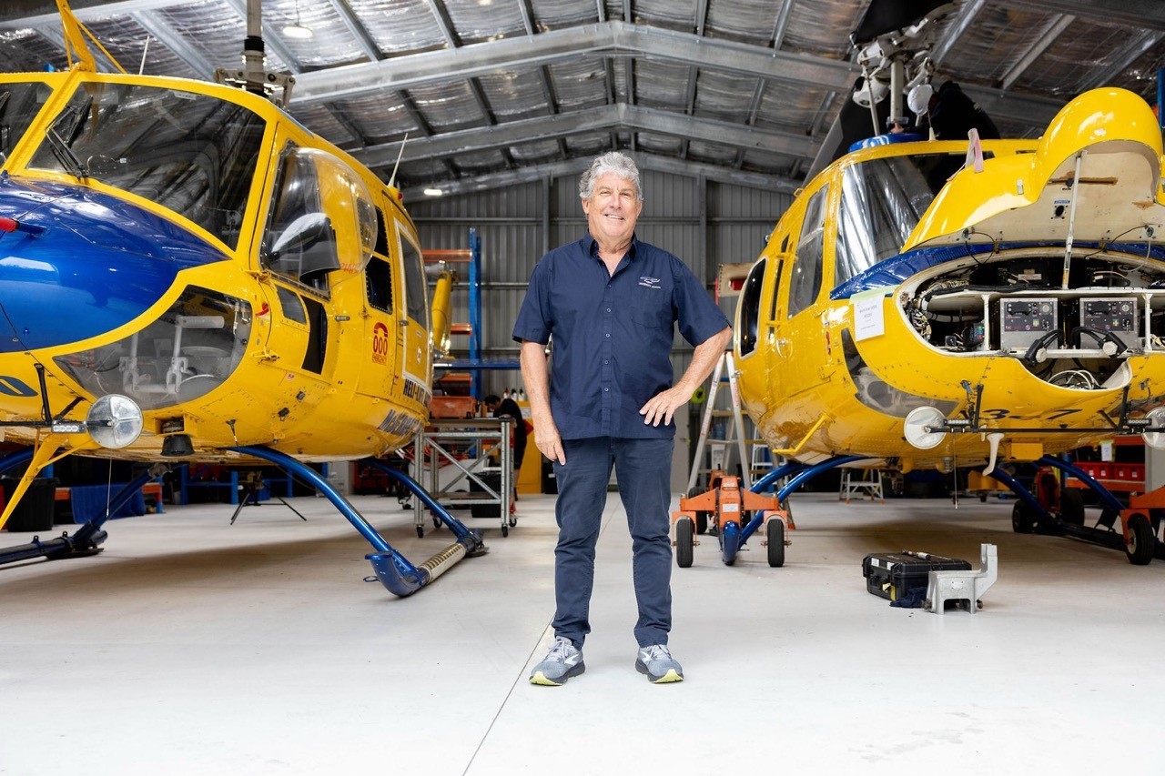 John McDermott, founder and president of McDermott Aviation.
