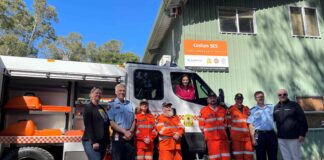 A new SES vehicle was specifically designed for storm damage and severe weather operations.