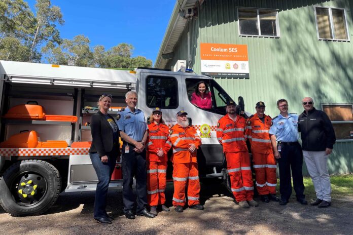 A new SES vehicle was specifically designed for storm damage and severe weather operations.
