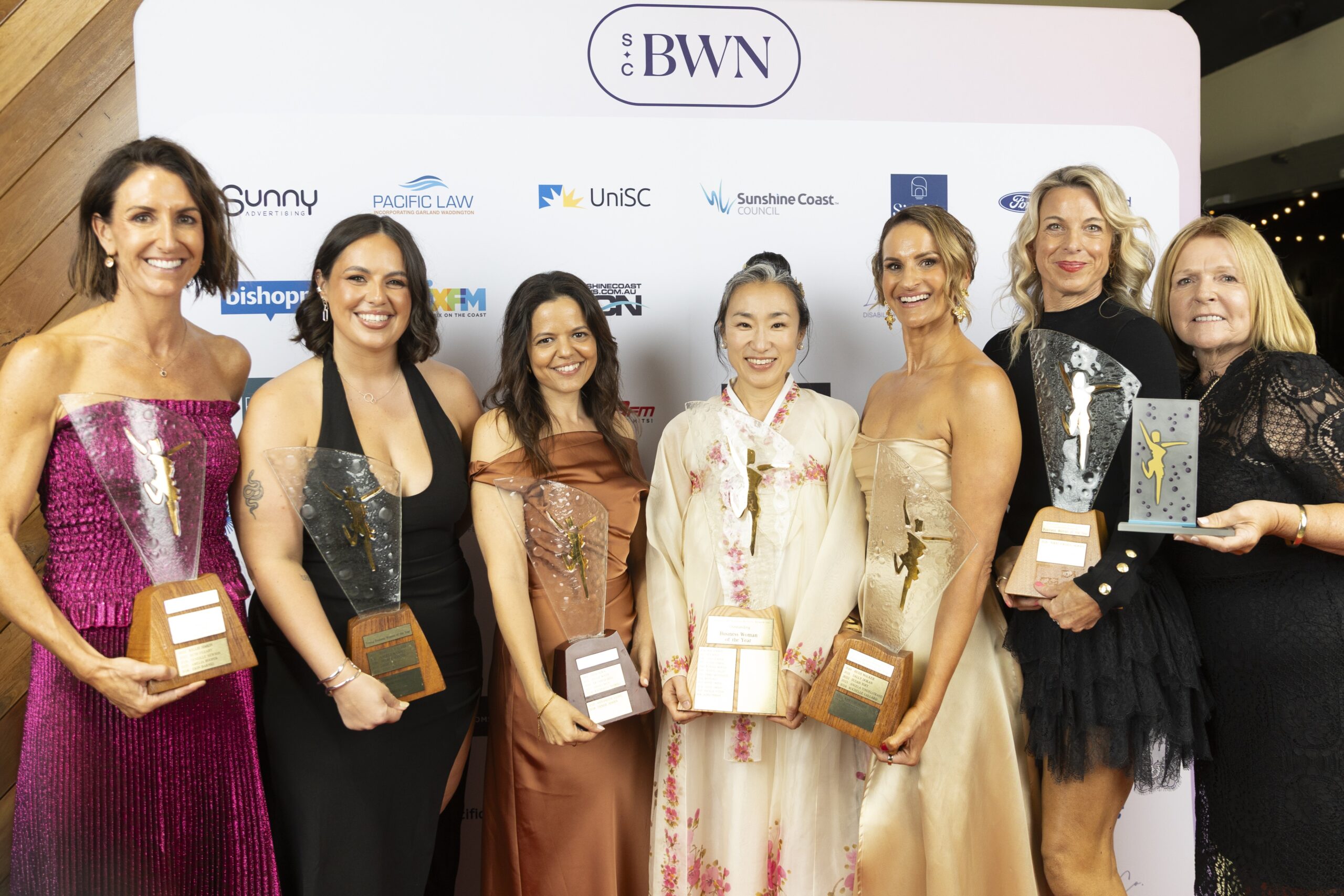 The 2026 Sunshine Coast Business Women’s Network Award winners. Picture: Supplied