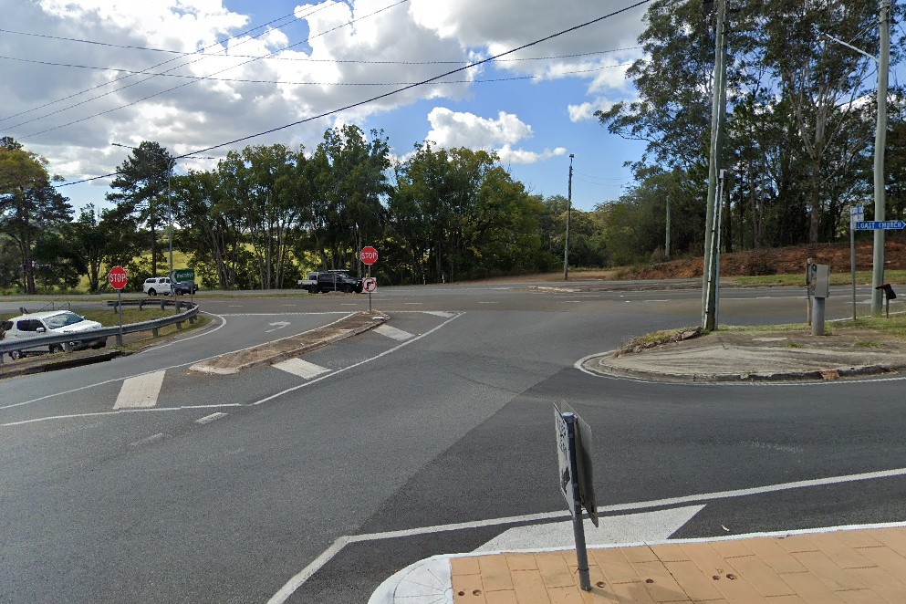 The intersection of Nambour Connection Road and Blackall Street. Picture: Google Street View.