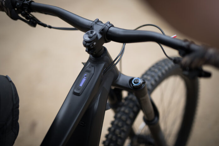A e-bike.
