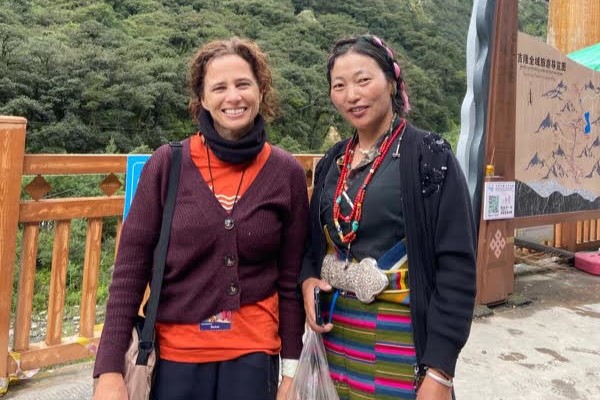 Renee Spry, one of many Australians missing after floods struck Nepal. Picture: AAP, supplied by Clair Spry.