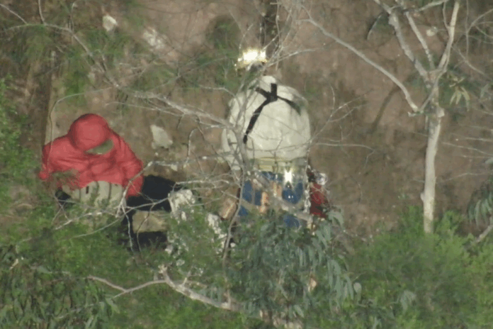 hiker rescued mount beerwah