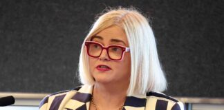 Former TMR Deputy Director-General of Infrastructure Management and Delivery Amanda Yeates during the Commission of Inquiry at the Brisbane Magistrates Court in Brisbane. Picture: AAP Image/Pool, Liam Kidston
