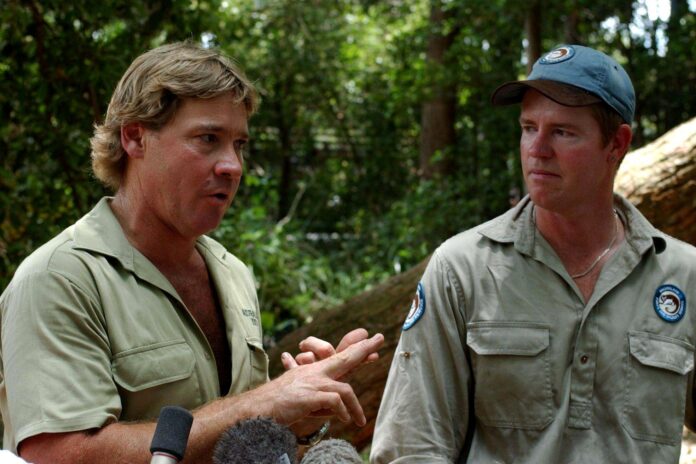 Mark Read and Steve Irwin