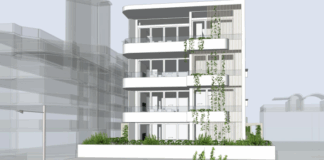 A render of how the building will look from Brisbane Road.