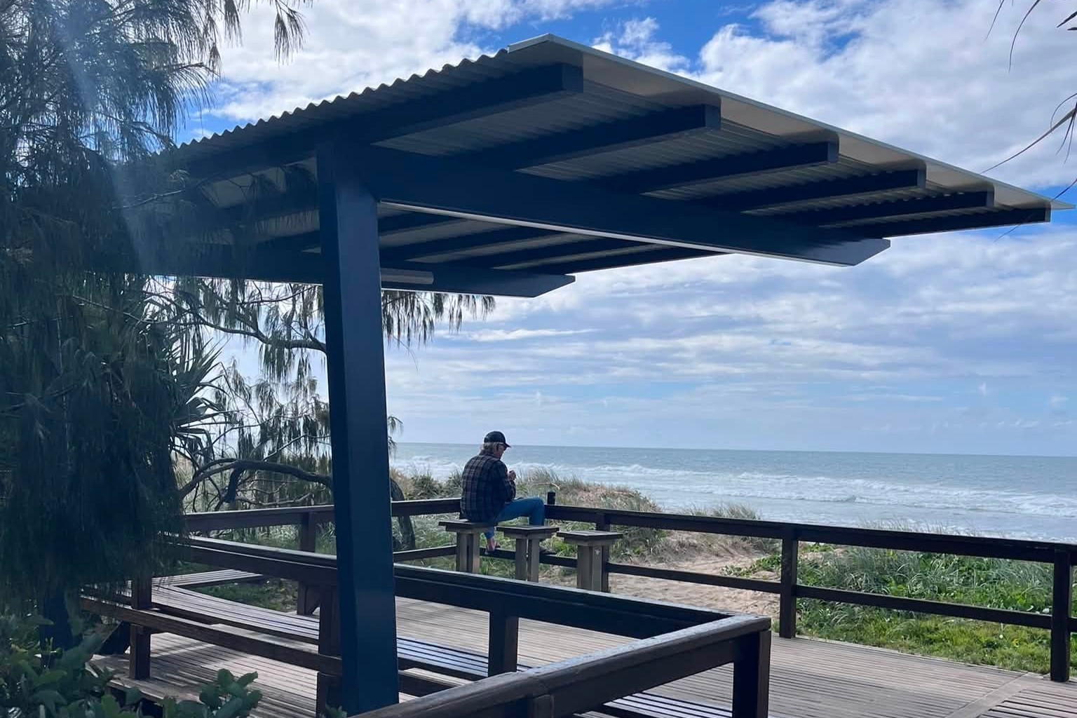 Council responds over new beach shelter