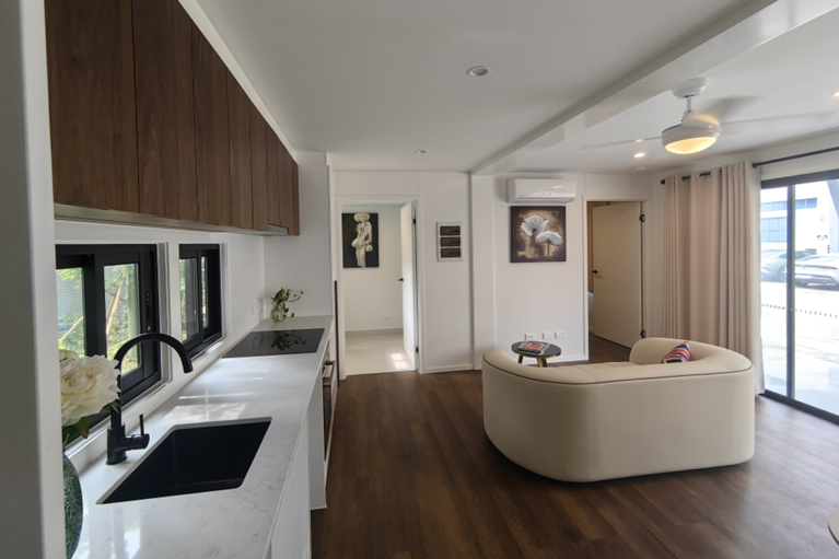 modular house interior