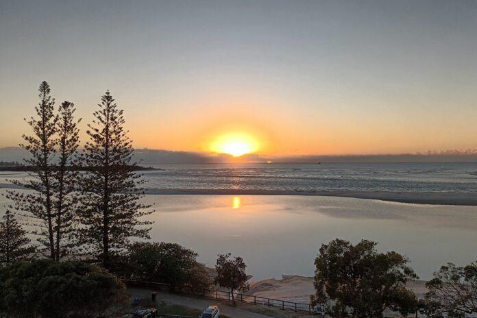 Sunrise at Golden Beach