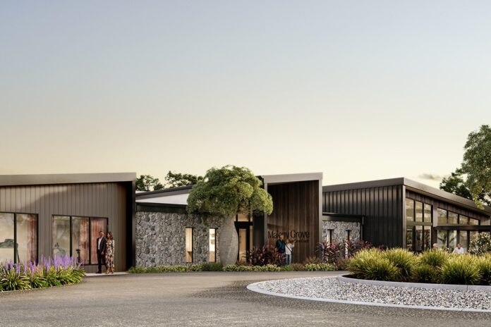 An impression of the entrance to the Maleny Grove Community Centre.