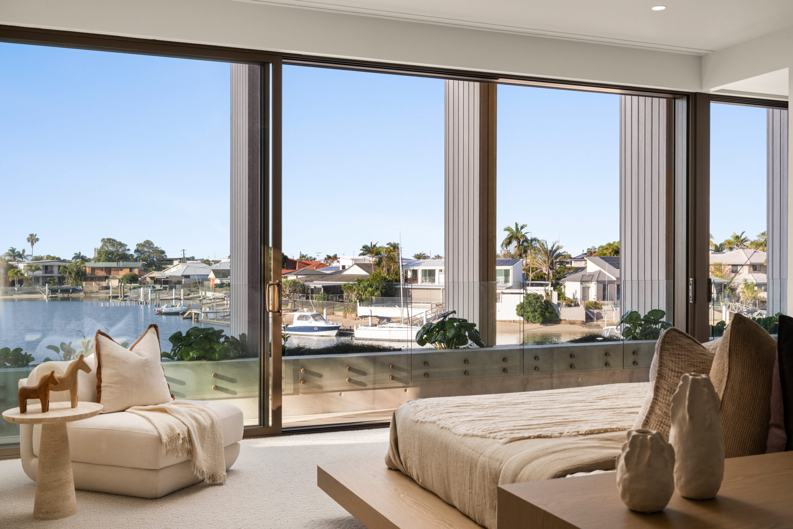 master bedroom 17 Neerim Drive, Mooloolaba
