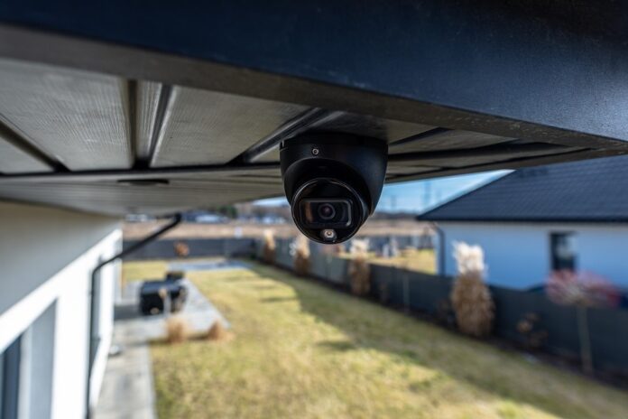 home security camera shutterstock