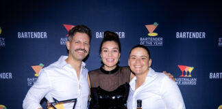 Dean and Jeanelle Mariani with Bri Reilly.