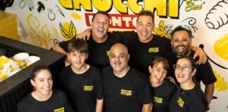 Members of the team behind Gnocchi Gnocchi Brothers.