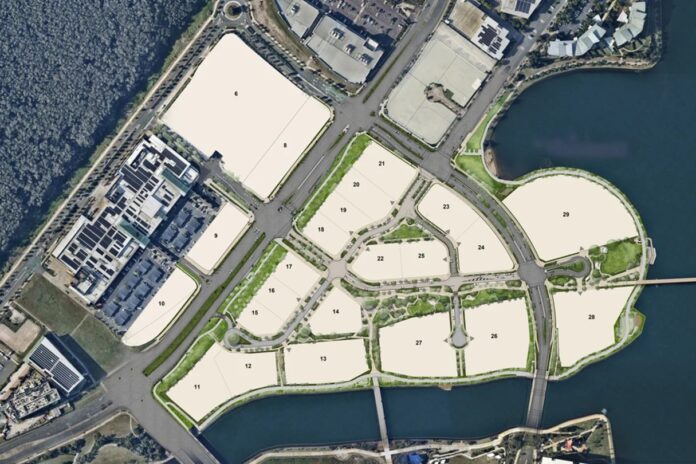 The site of the future Birtinya Central. Picture: Stockland.