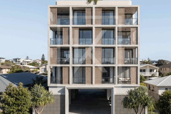 render of apartment building