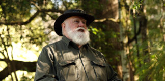 Platypus expert Neil Andison at Obi Obi Creek.