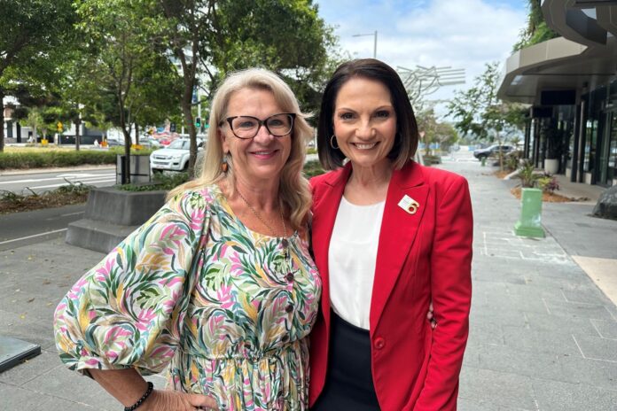 Recipient of the 2026 Citizen of the Year award Dr Selina Tomasich and Mayor Rosanna Natoli.