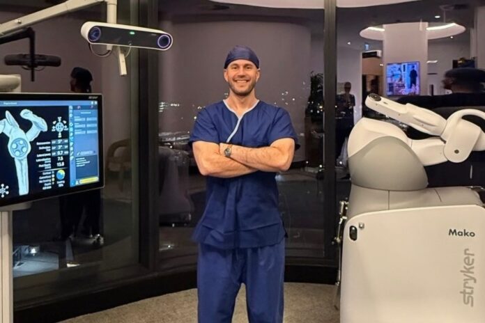 Sunshine Coast surgeon Dr Joe Coory is leading the way in robotic shoulder surgery.