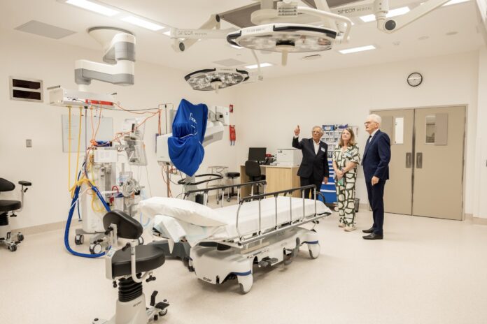 A theatre room inside the new hospital at Noosa.