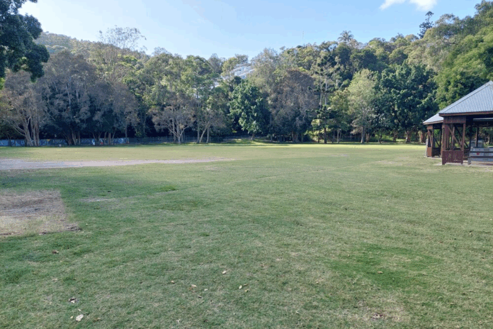 Lions Park at Noosa Heads, which will remain public open space over the Christmas holiday period.