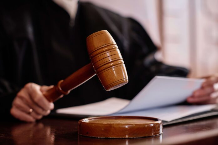 judge with gavel -shutterstock