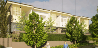 render of housing development